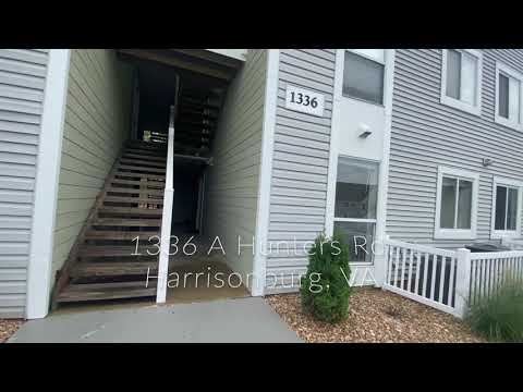 1336 apt A Hunters Rd. Harrisonburg, VA  walkthrough